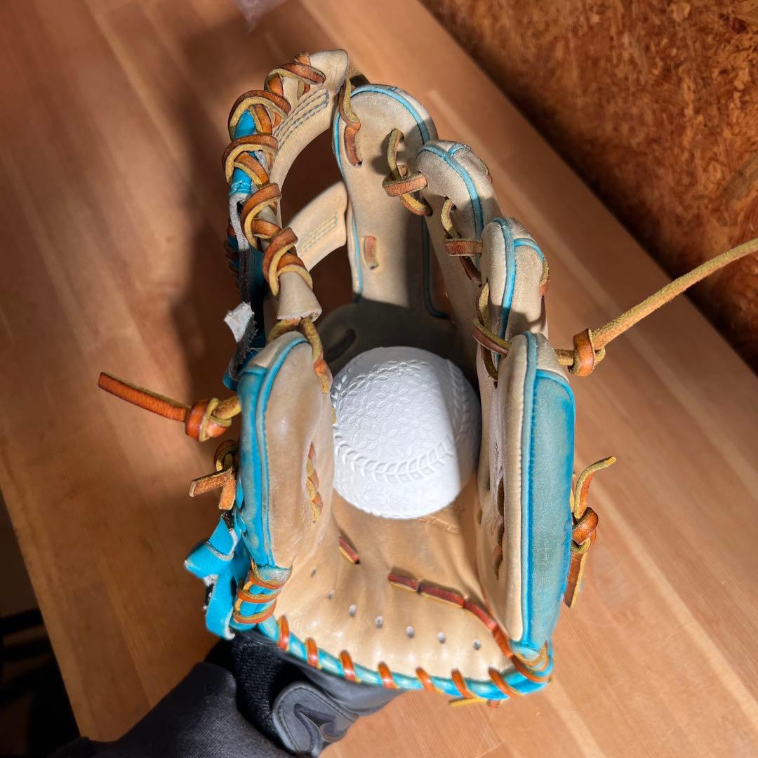 ZETT プロステ　軟式グローブ 源田モデル