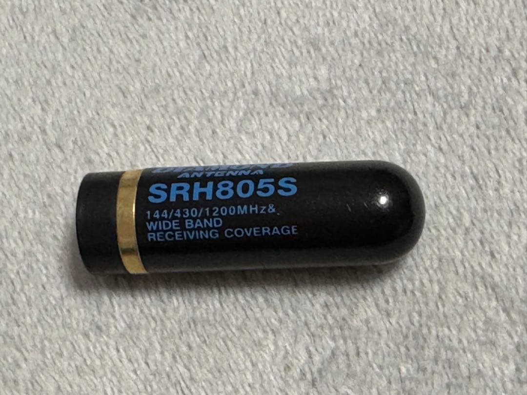 ICOM IC-R6 受信機 SRH805Sアンテナ付き