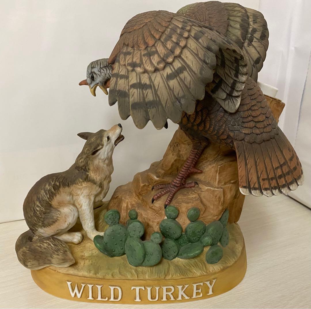 1986年WILDTURKEYワイルドターキー陶器ボトル(空ボトル)
