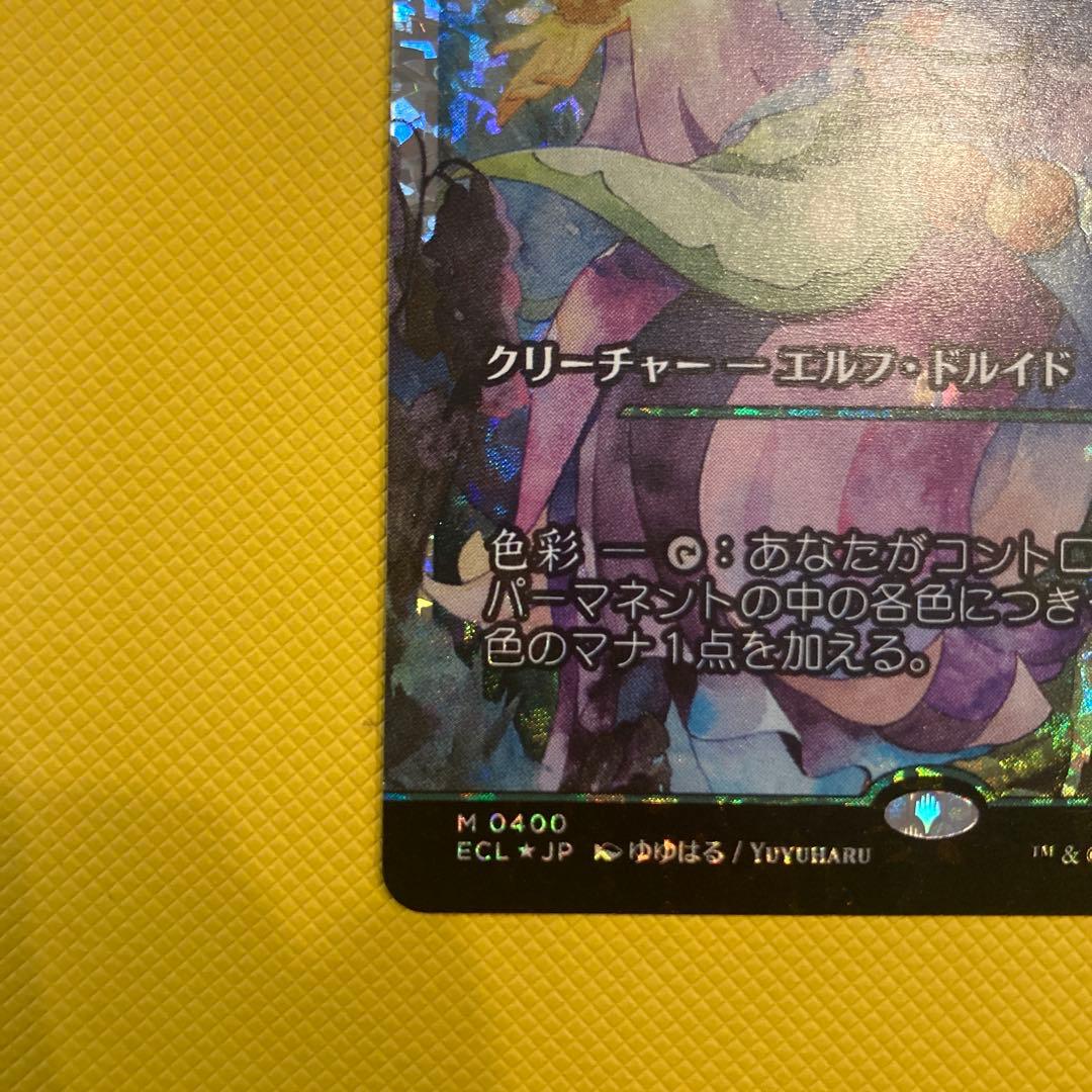 花を手入れする者　フラクチャーfoil 美品