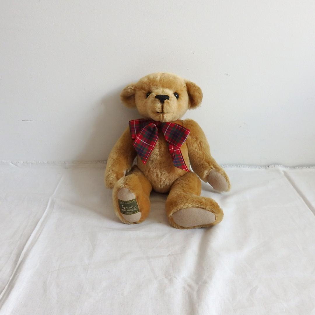 Merrythought　イギリス　ヴィンテージ　テディベア　限定品　ハロッズ
