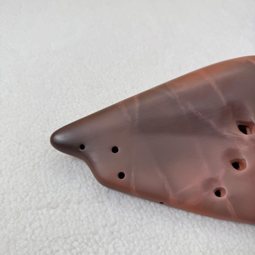 TNG トリプル　オカリナ 12穴 / トリプル/アルト/G調/紫砂赤土 AG