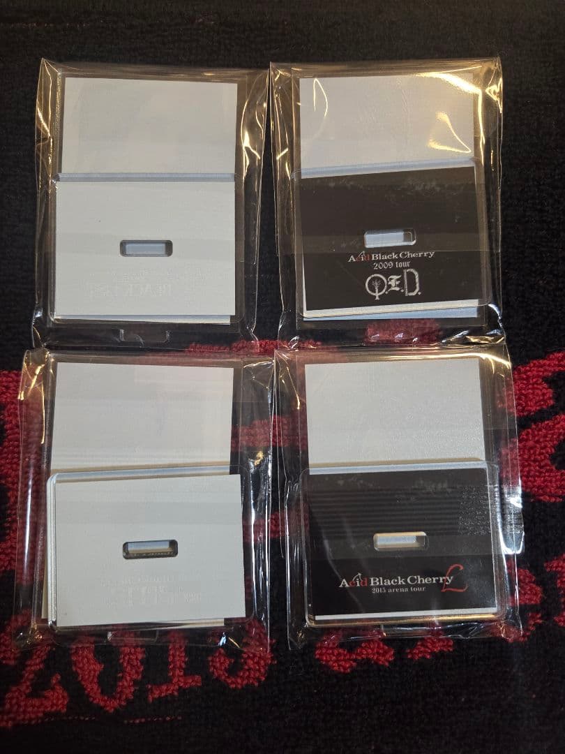 Acid Black Cherry　台座付きビジュアルプレート　コンプリート