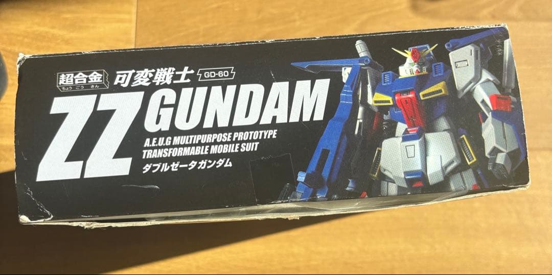 超合金 可変戦士 ZZガンダム GD-60 ダブルゼータガンダム 変形可動 美品