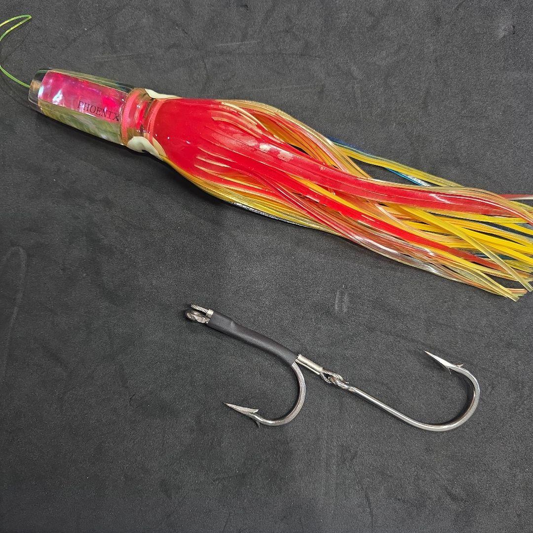 トローリングルアー　フェニックスルアー　ダブルバーブフックセット④