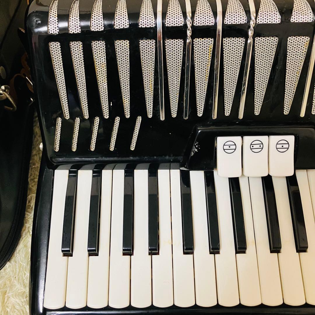 【ソフトケース付】YAMAHA YA-48 アコーディオン 34鍵盤48ベース