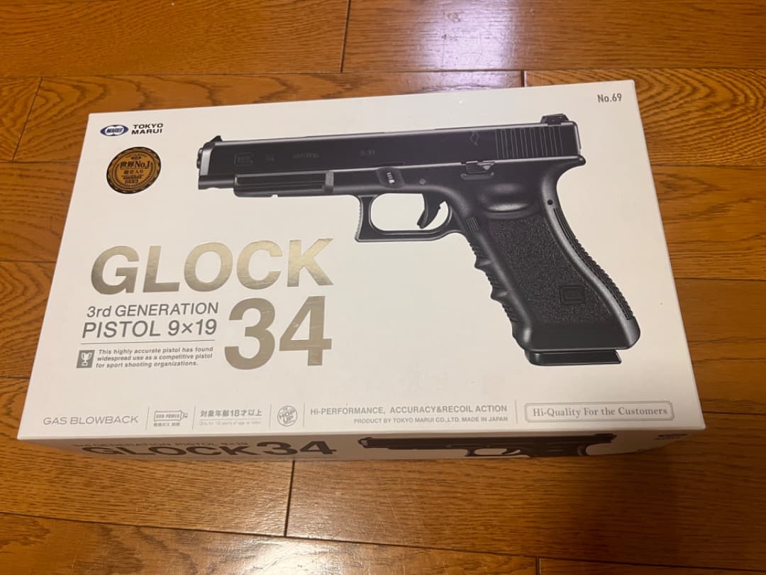 東京マルイ　グロック34　ガスブローバック　コンバットマスター仕様