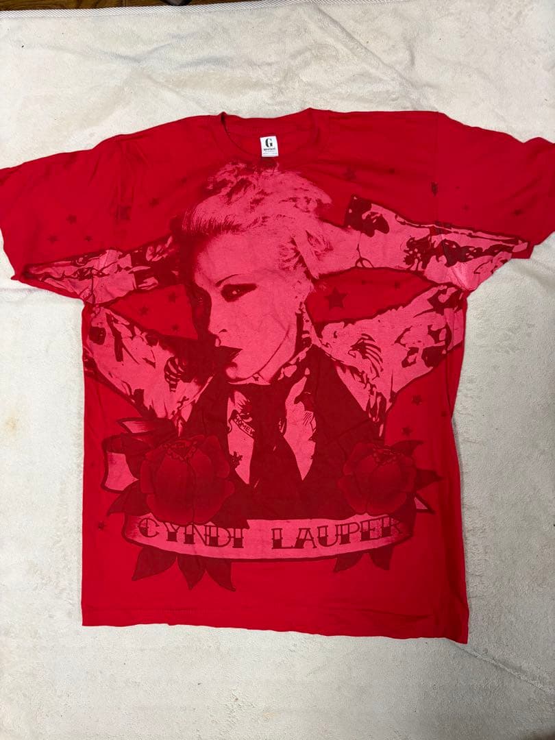 Cyndi Lauper（シンディ・ローパー）ライブグッズTシャツ 2008年