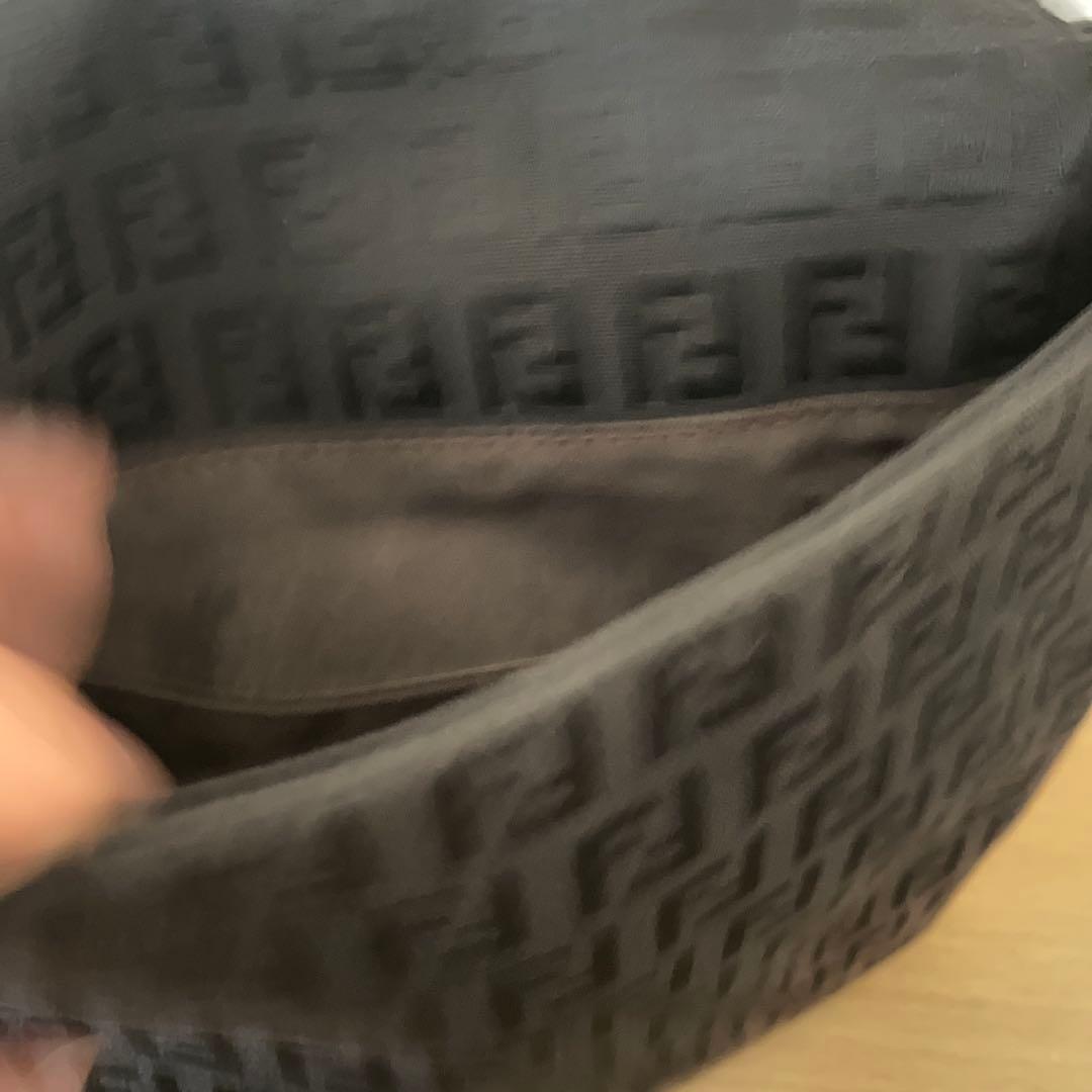 USED ★FENDI ズッカ柄 ショルダーバッグ ナイロンキャンバス
