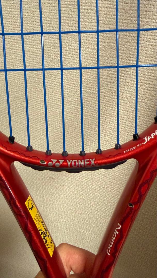 YONEX VOLTRAGE テニスラケット ボルトレイジ 7s 紅(中古)