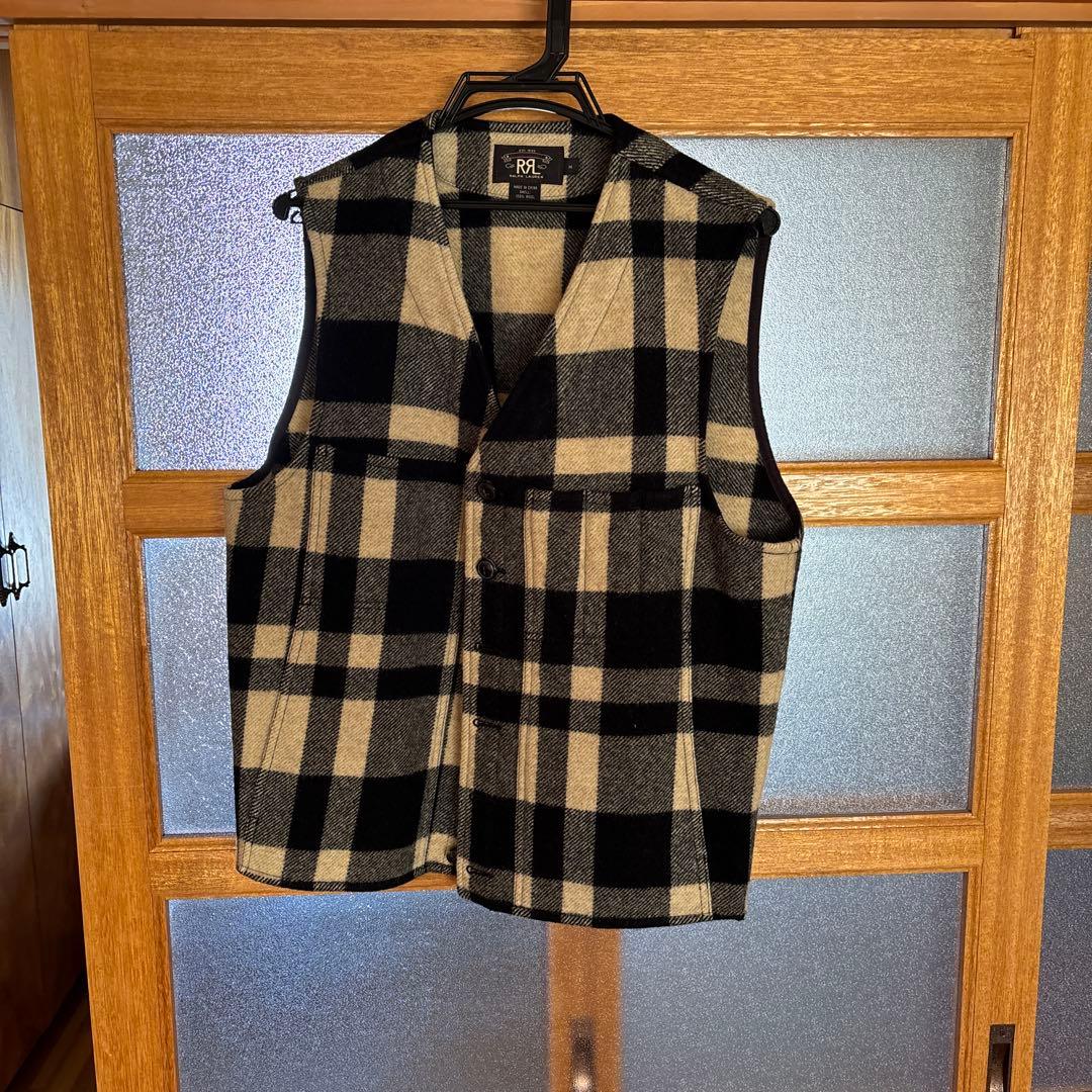 コ*ー様 最終価格RRLマッキノークルーザーベスト　Mサイズ