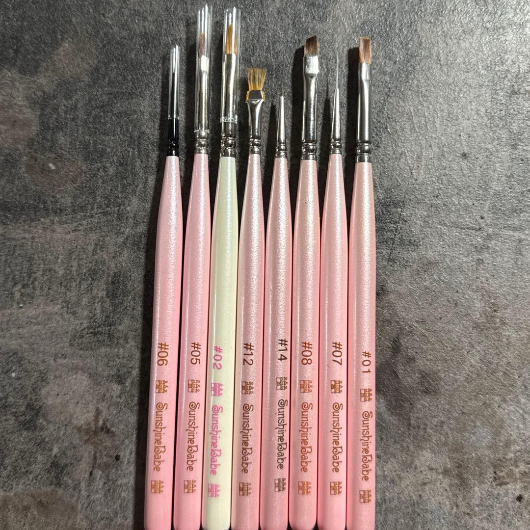 サンシャインベビー ネイル検定 ジェルネイル検定 ジェルネイル筆