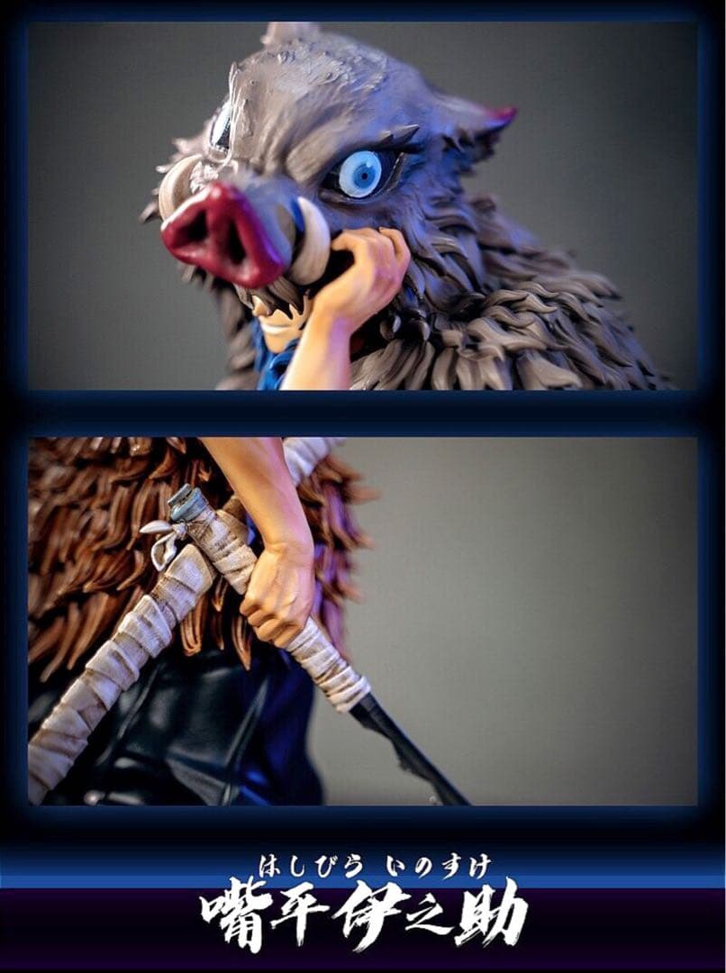 【鬼滅の刃】嘴平伊之助 ガレージキットフィギュア 完成品Damon slayer