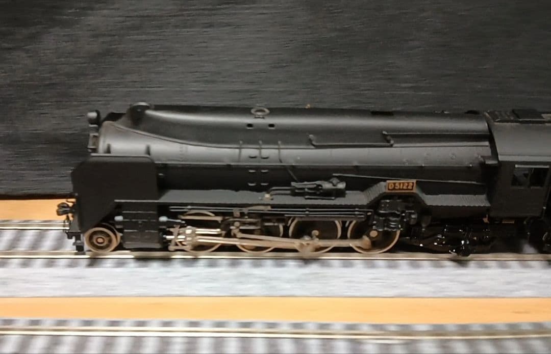 HOゲージ、カツミ Ｄ5122号機、 全流蒸気機関車 メンテナンス済