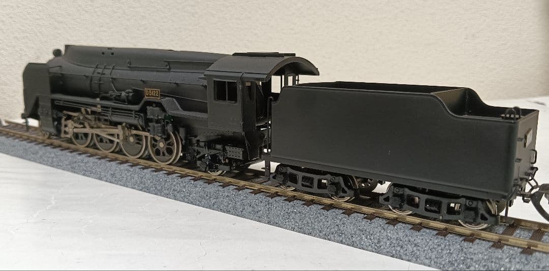 HOゲージ、カツミ Ｄ5122号機、 全流蒸気機関車 メンテナンス済