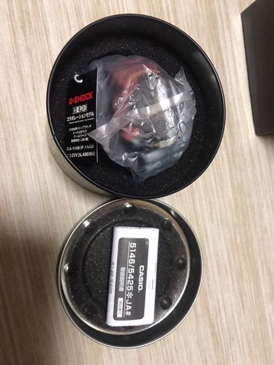 未使用品　CASIO　G-SHOCK ワンピース GA-110JOP-1A4JR