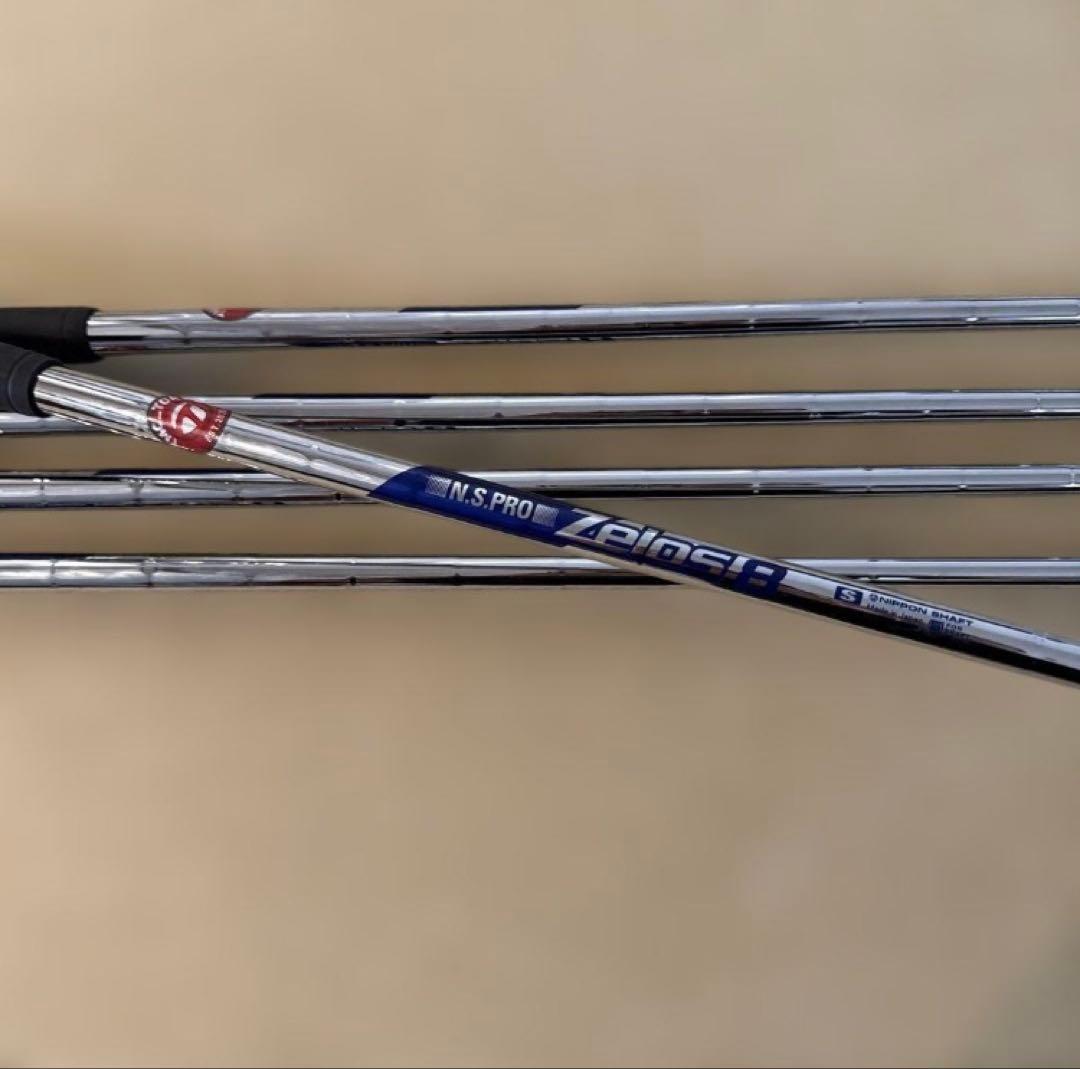 テーラーメイド P8CB アイアンセット ZELOS8 S 6〜P