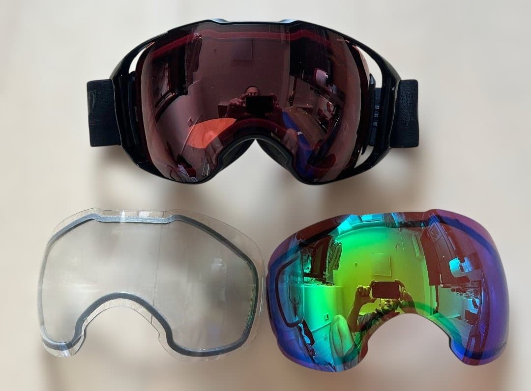 OAKLEY エアブレイクXL｜プリズムジェイド＆ローズ＆クリア｜・ケース付き