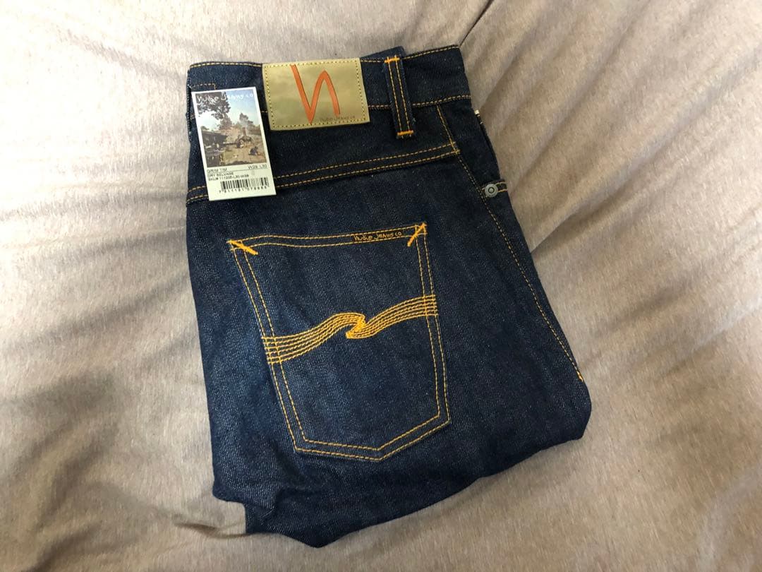 NudieJeansヌーディージーンズ GRIM TIM DRY SELVAGE