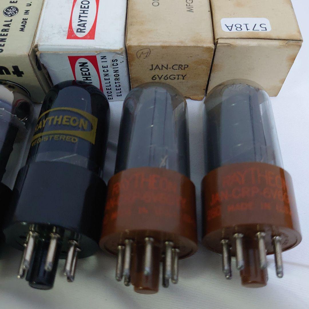 6V6GT 真空管 7本セット Westinghouse GE Raytheon