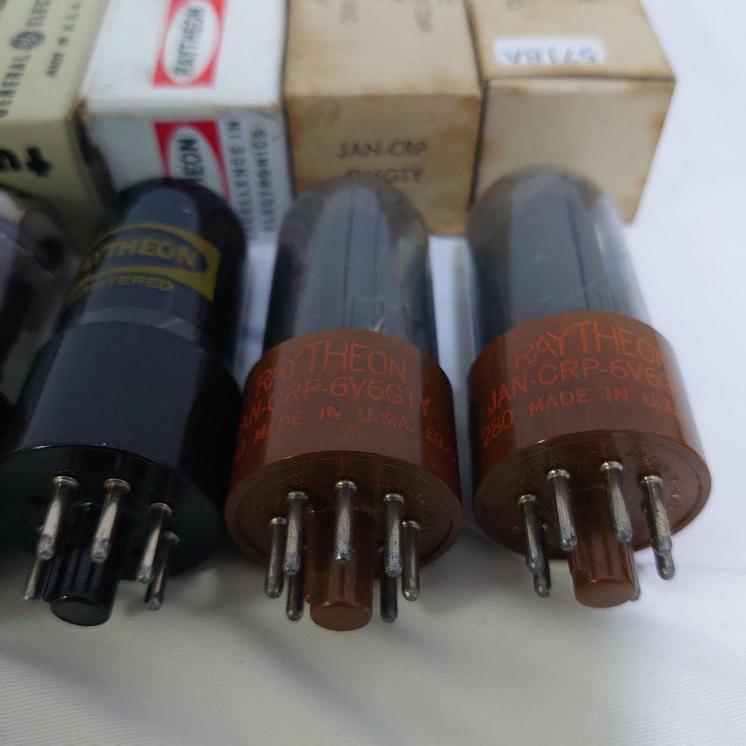 6V6GT 真空管 7本セット Westinghouse GE Raytheon