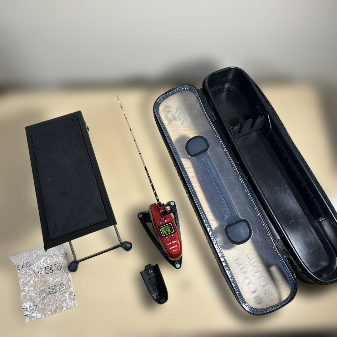 シマノワカサギマチックDDMレット+ NANUKたたき台+エクスペック M02K