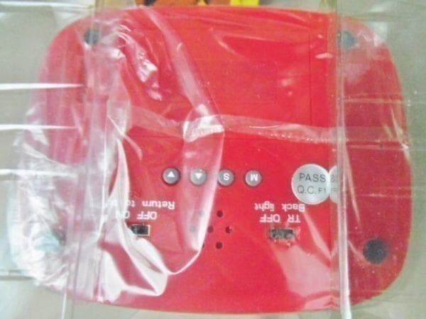 訳有 燃える闘魂 アントニオ猪木 目覚まし時計/カレンダー温度アラーム タイマー