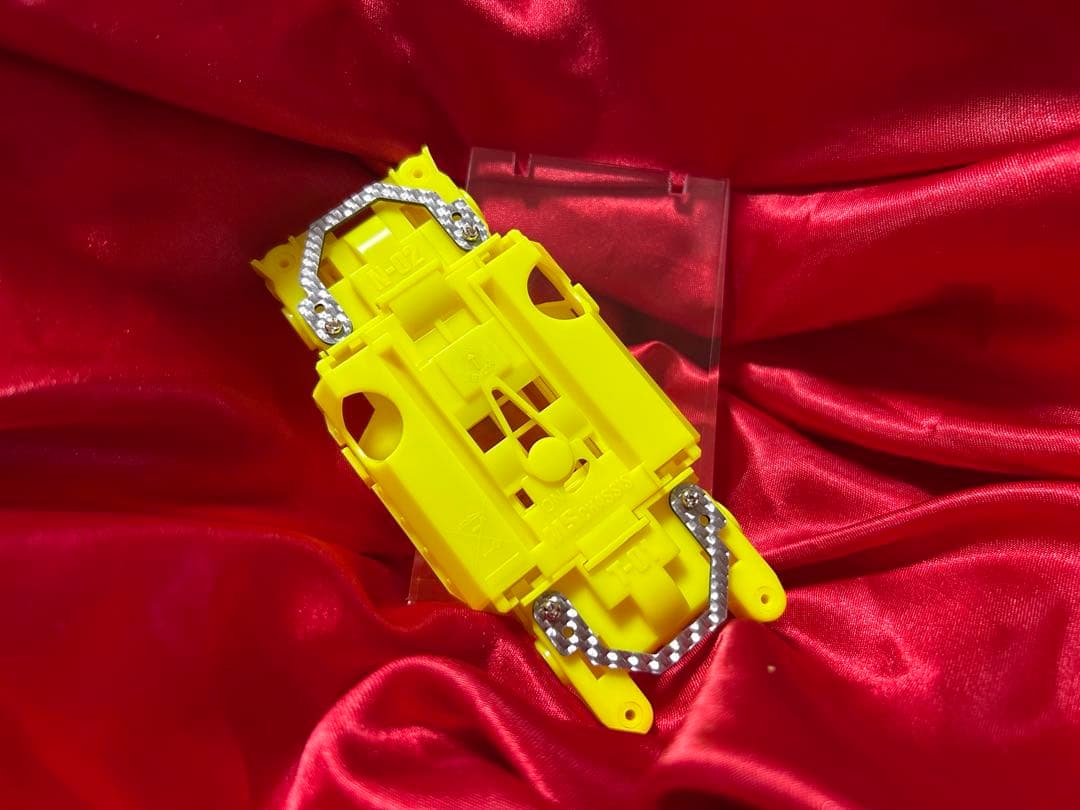 Ｎｏ．2 ミニ四駆 MSフレキ イエローシャーシ パーフェクトセット