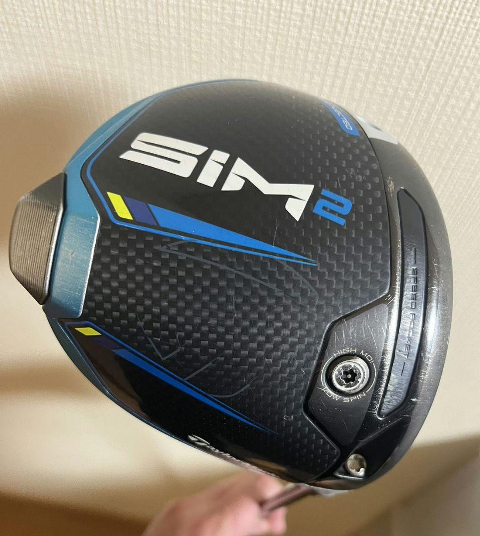 TaylorMade　 SIM2 　9°　ベンタスブルー6S　ベロコア