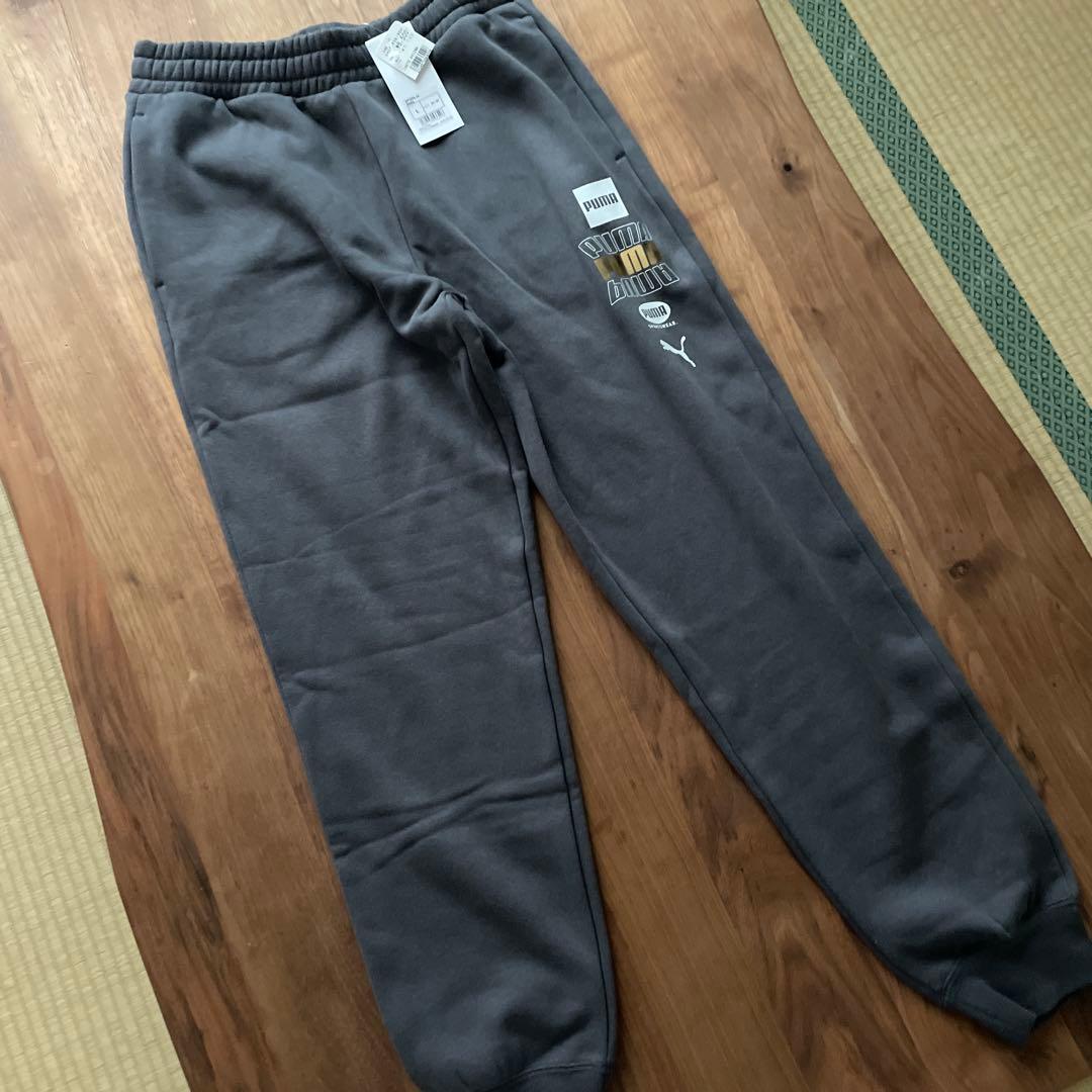 PUMA ESS LOGO LAB グレーセットアップ