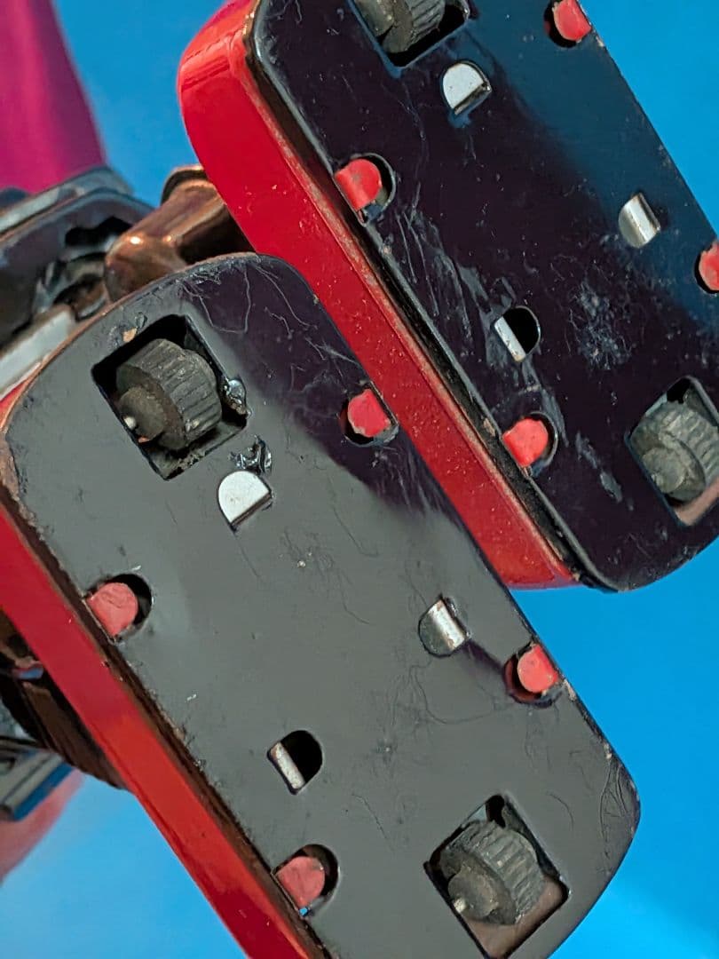 １９６０年代堀川玩具製「スーパー火星大王」稀少レア不動ブリキロボットジャンク扱品