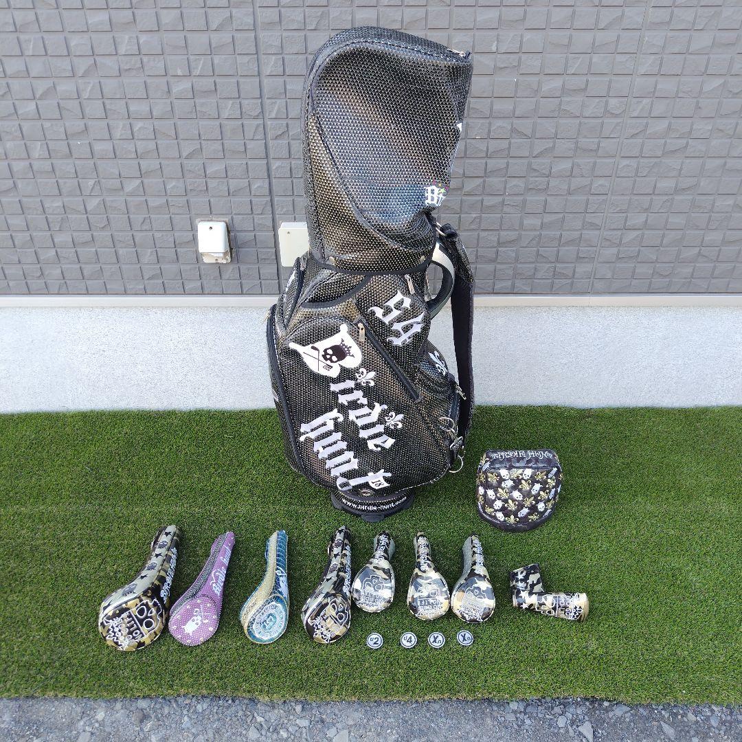 俊*水様 【最終値引き】バーディーハント　キャディバッグ　ヘッドカバーセット