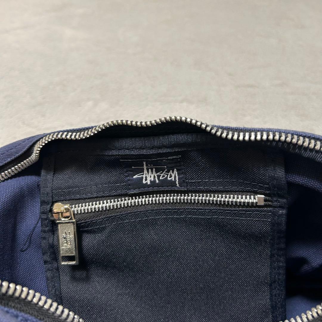【激レア】OLD STUSSY 90s ショルダーバッグ ヴィンテージ ネイビー