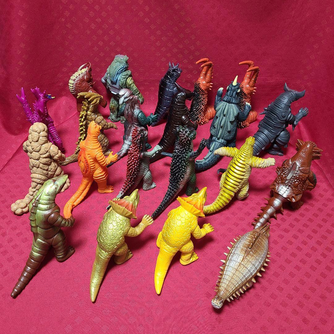 【ジャンク】 バンダイ ウルトラ怪獣 ソフビ 21体 セット まとめ売り