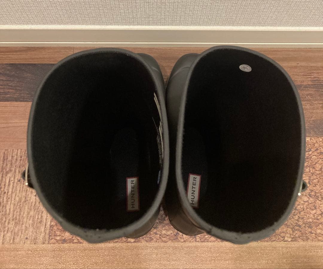 ★お取り置き★新品　HUNTER オリジナルツアーレインブーツ　黒