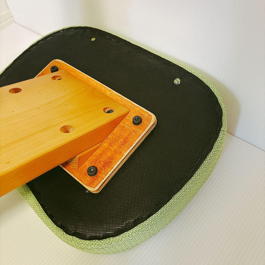 【極美品】 補助クッション付 宮武製作所 プロポーションチェア ライム