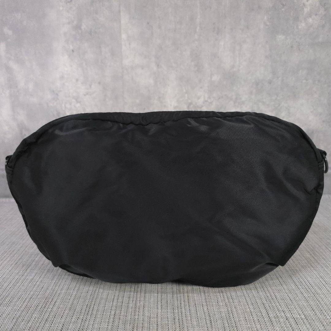 未使用に近い　PORTER　タンカー　ショルダーバッグ　最終モデル　オーバル　黒