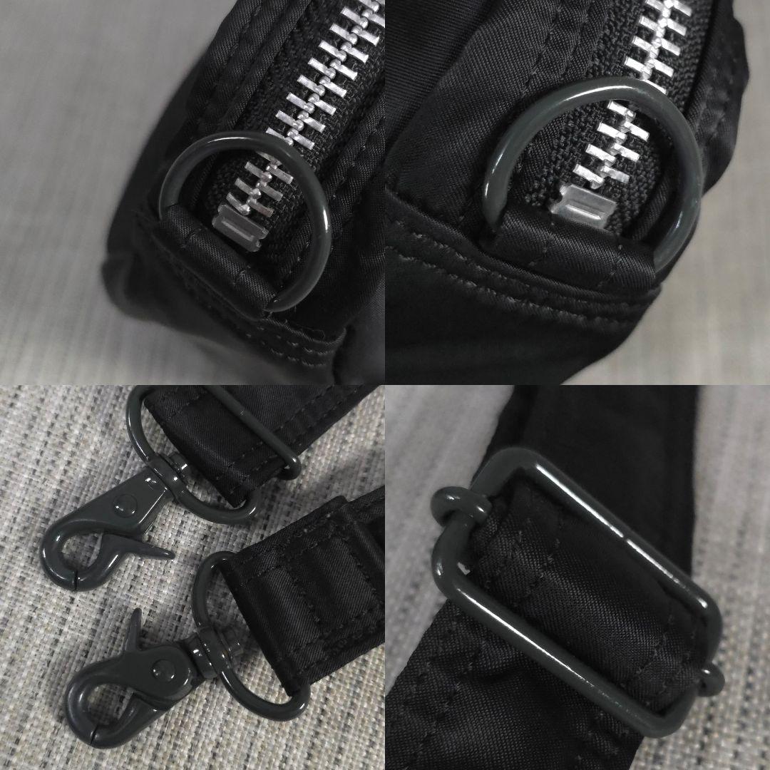 未使用に近い　PORTER　タンカー　ショルダーバッグ　最終モデル　オーバル　黒