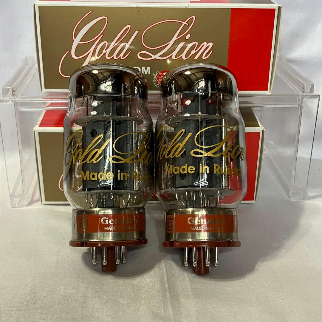 GOLDLION KT88 マッチドペア 真空管 2本セット 6550