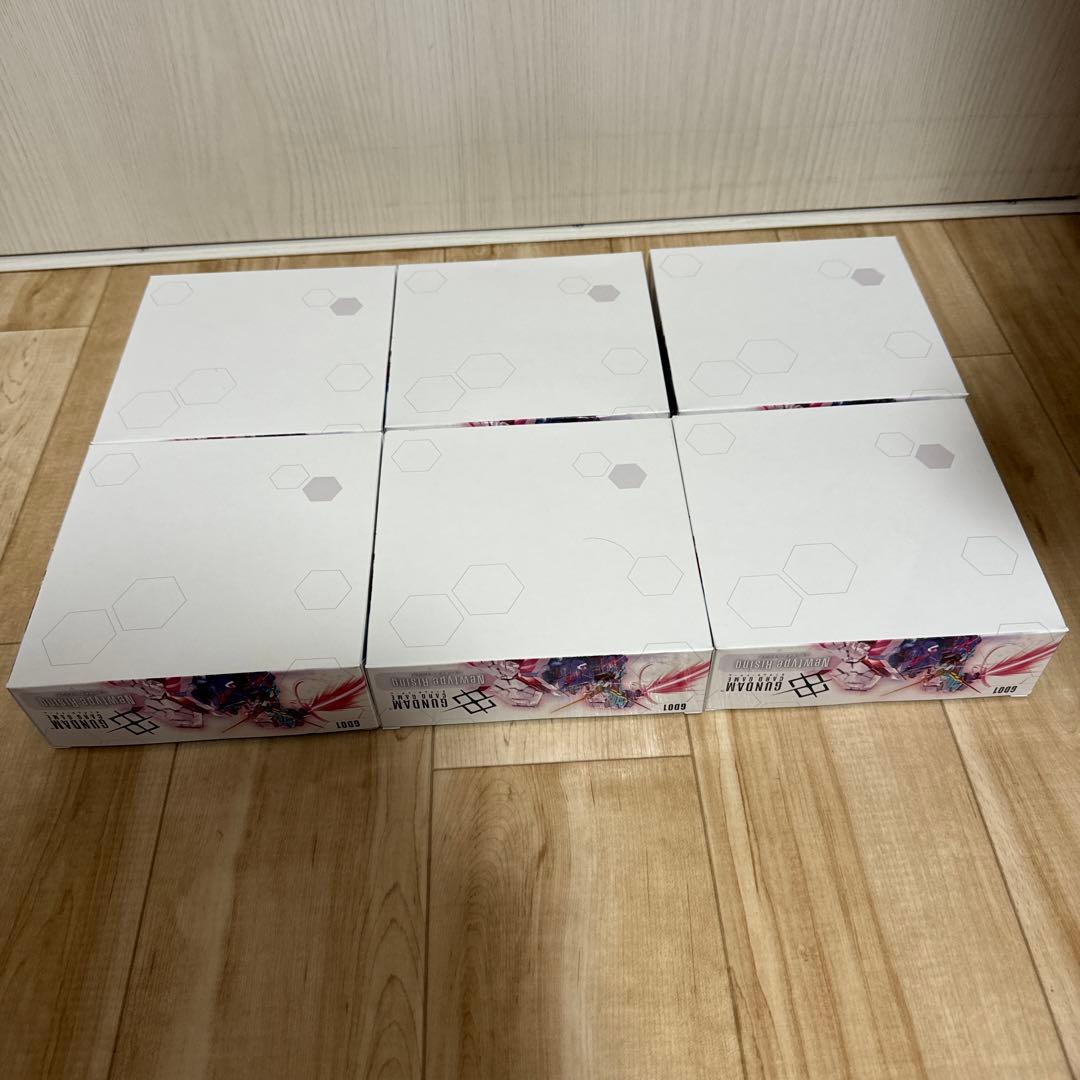 【新品】GUNDAM CARD GAME Newtype Rising 6box