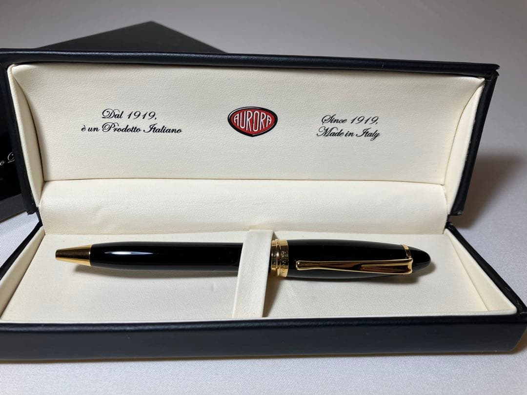 【未使用保管品】AURORA アウロラ イプシロン ボールペン（箱付/替芯付）