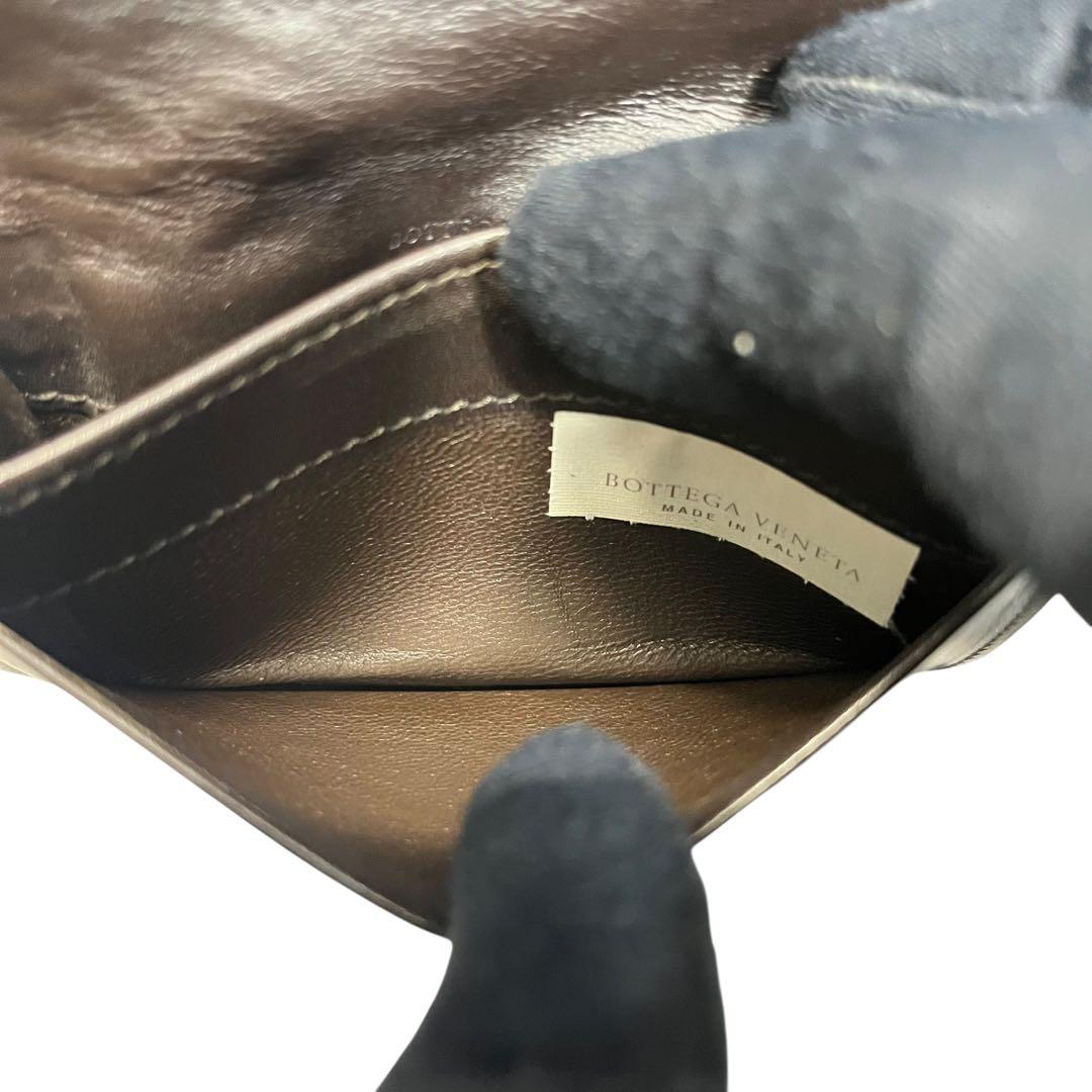 希少✨ボッテガヴェネタ カードケース 名刺入れ イントレチャート ブラウン