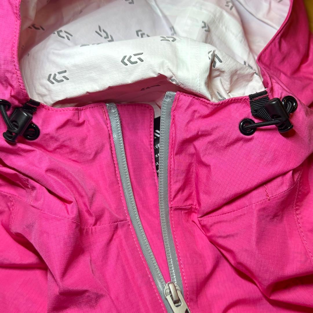 DAIWA フィッシング ジャケット 釣り 防水ウェア レインスーツ ピンク