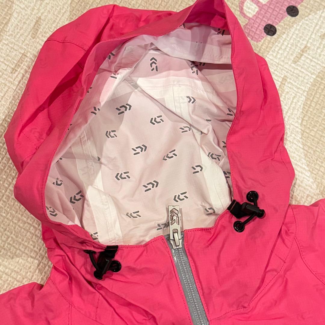 DAIWA フィッシング ジャケット 釣り 防水ウェア レインスーツ ピンク