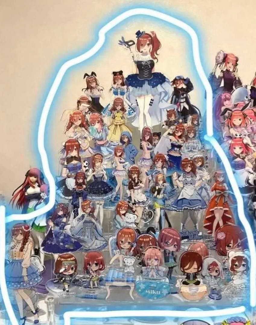 五等分の花嫁 中野三玖 アクスタまとめ売り