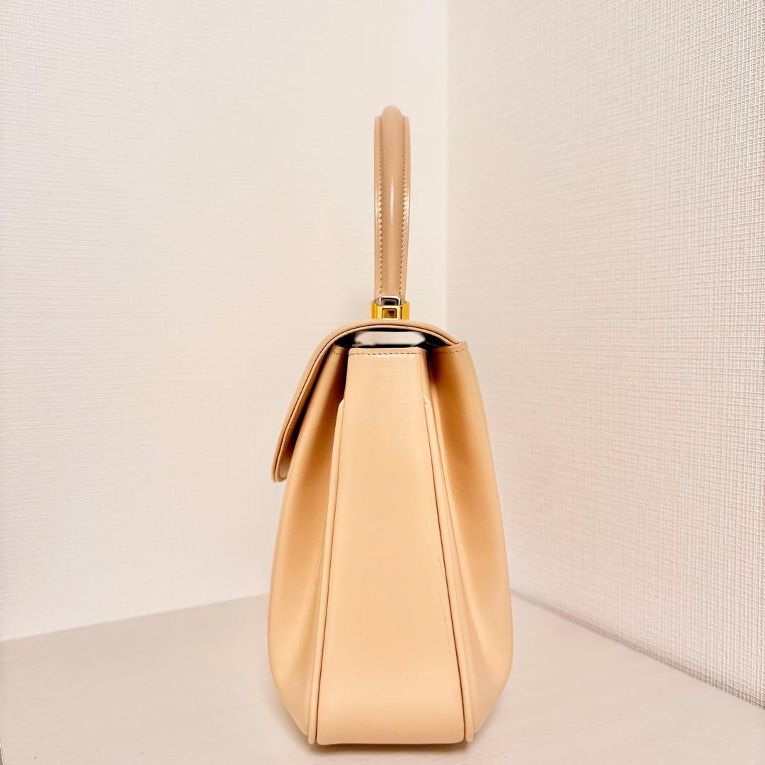 ★週末1000円引き中【美品】WAKO ハンドバッグ　銀座和光　ベージュ　レザー