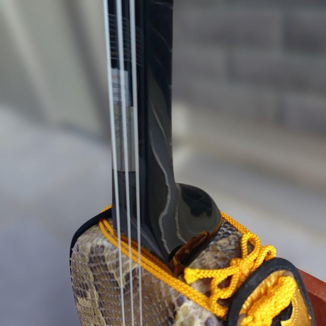 さ*ん様 黒木三線　530g 貴重な黒木　沖縄三線　三線　黒檀三線