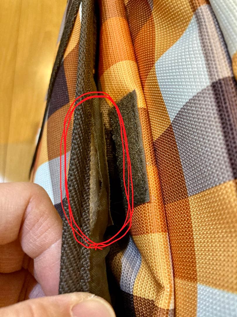 BURTON ローラーパックSS チェック柄 3wayキャリーバッグ　中古品