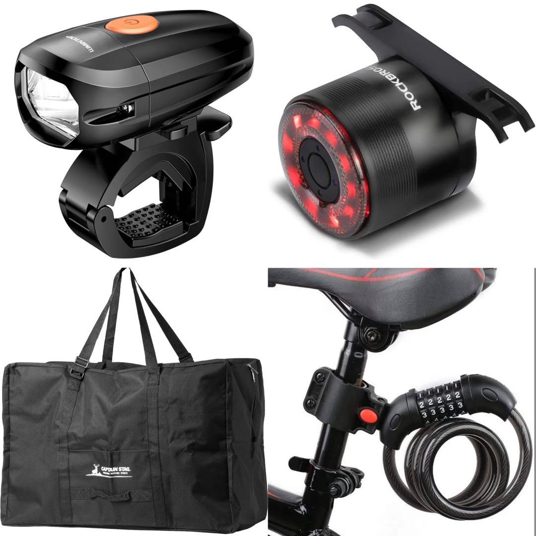 折り畳み自転車　キャプテンスタッグ　16インチ　 おまけ多数