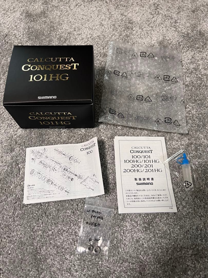 美品　21カルカッタコンクエスト 101HG ヘッジホッグスタジオ　左巻き